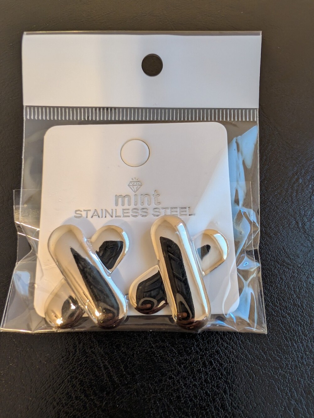 Stainless Steel  Silver-Tone  Earrings- Statement Jewelry